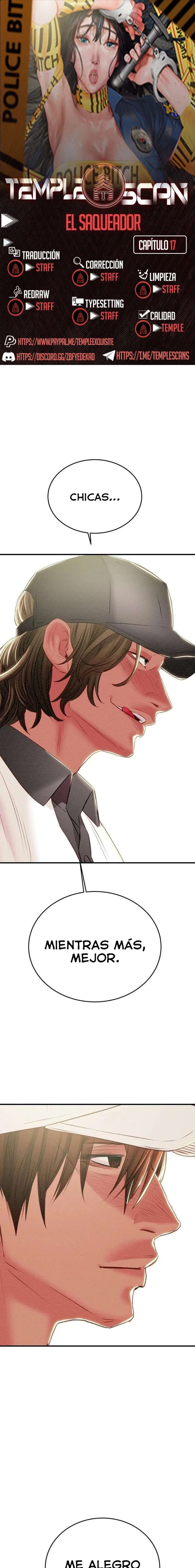 El Saqueador Capítulo 17 - Page 1