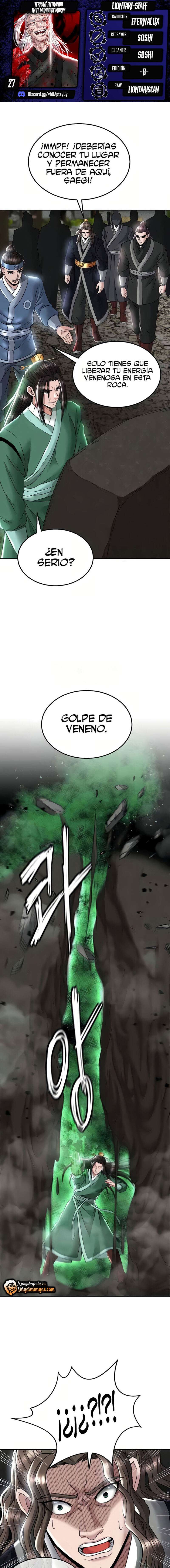 Terminé entrando en el mundo Murim Capítulo 27 - Page 1