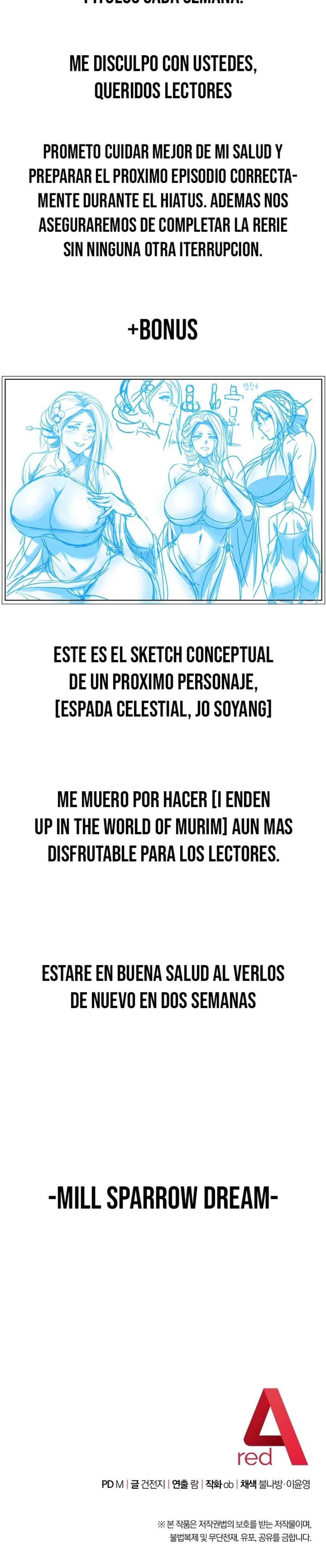 Terminé entrando en el mundo Murim Capítulo 37.5 - Page 2