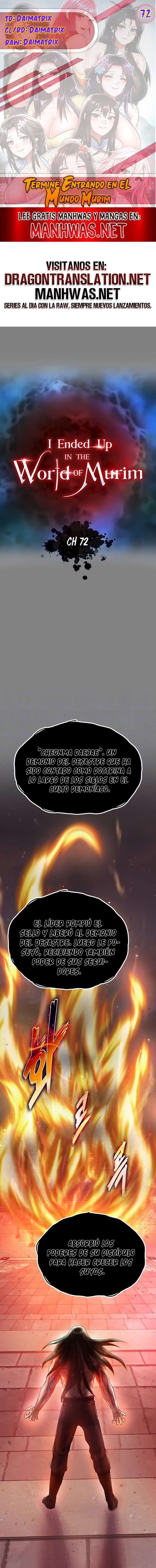 Terminé entrando en el mundo Murim Capítulo 72 - Page 1