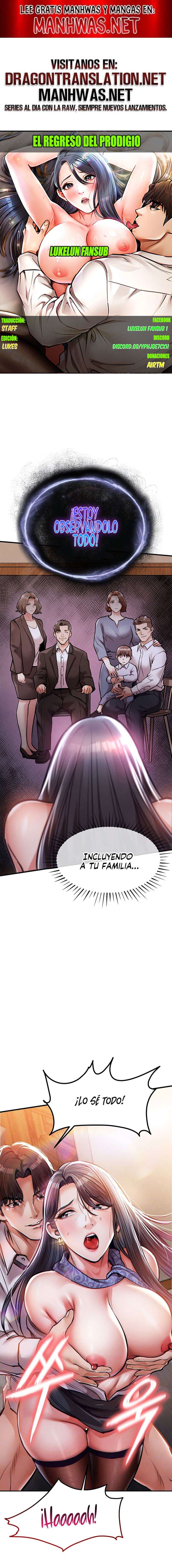 El regreso del prodigio Capítulo 9 - Page 1