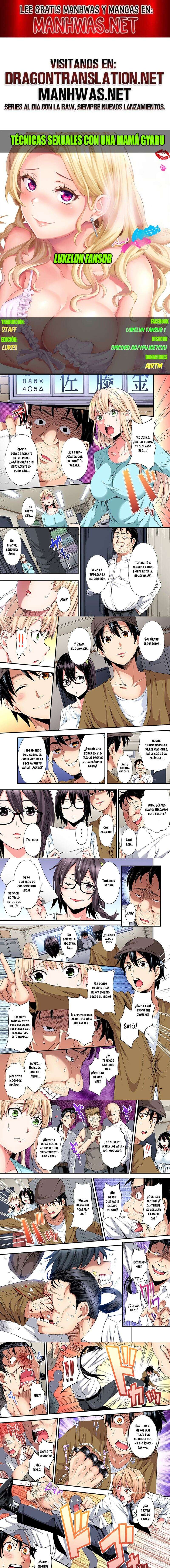 Técnicas educativas con una mamá gyaru Capítulo 102 - Page 1