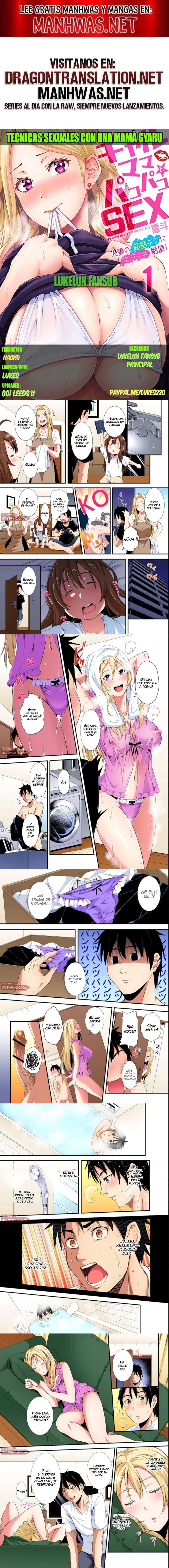 Técnicas educativas con una mamá gyaru Capítulo 79 - Page 1