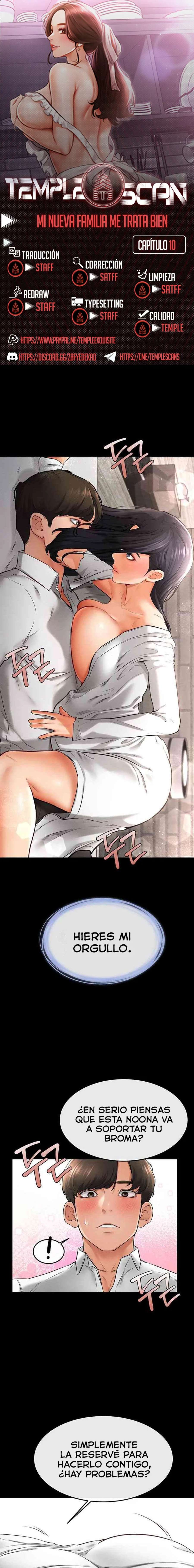 Mi nueva familia es muy amable. Capítulo 10 - Page 1