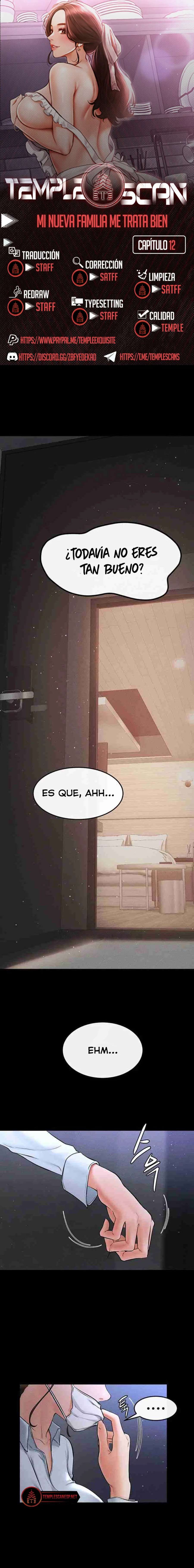 Mi nueva familia es muy amable. Capítulo 12 - Page 1