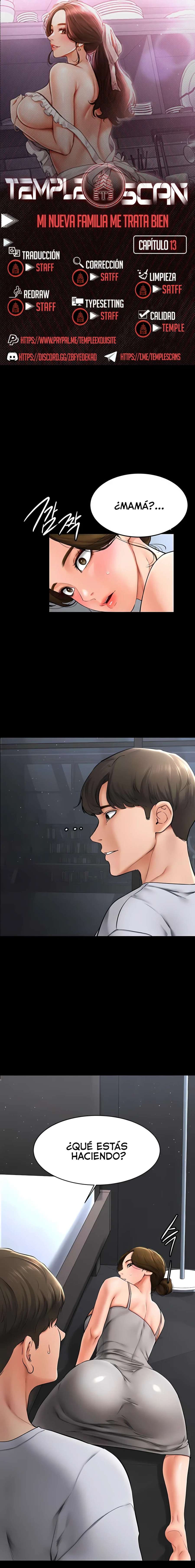 Mi nueva familia es muy amable. Capítulo 13 - Page 1
