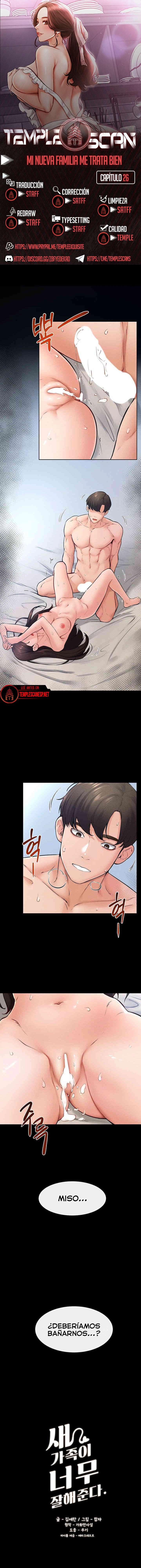 Mi nueva familia es muy amable. Capítulo 26 - Page 1