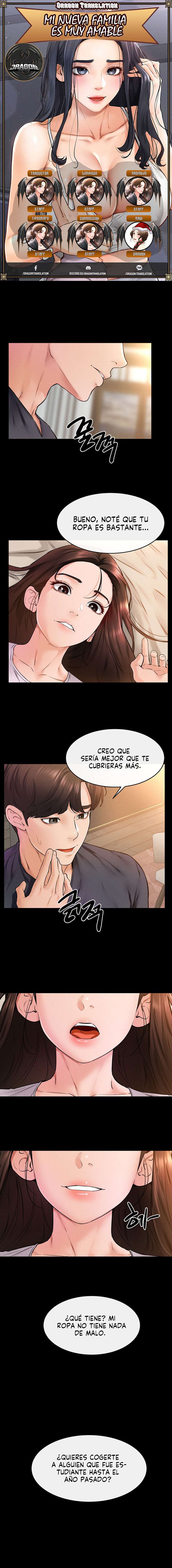 Mi nueva familia es muy amable. Capítulo 37 - Page 1