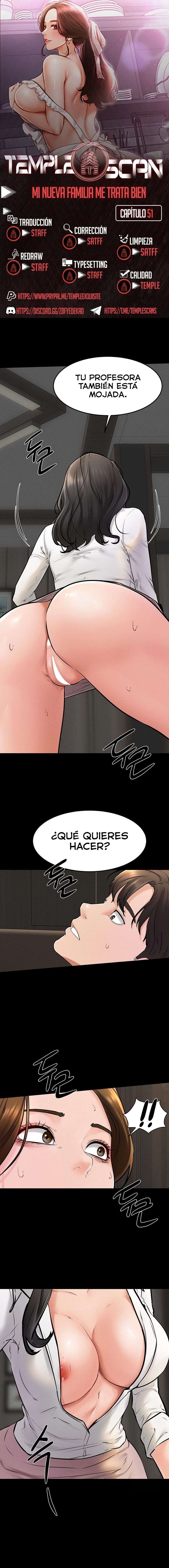 Mi nueva familia es muy amable. Capítulo 51 - Page 1