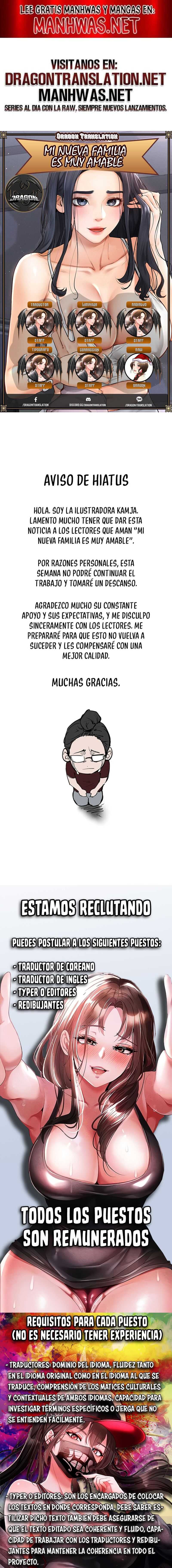 Mi nueva familia es muy amable. Capítulo 69.5 - Page 1