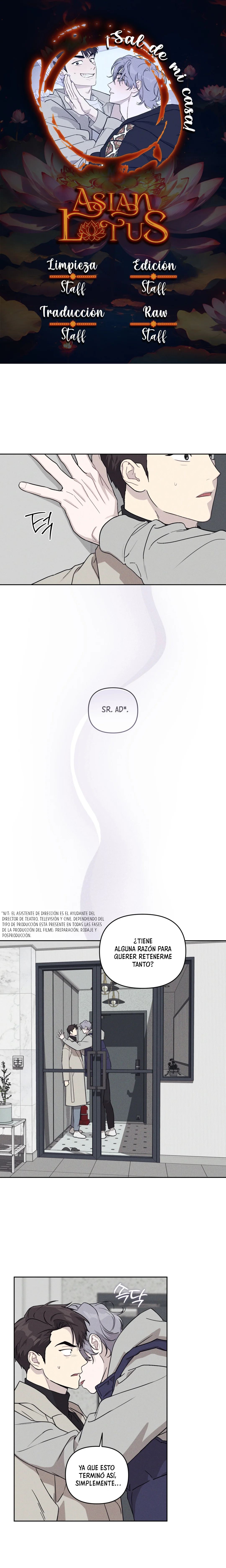 ¡Sal de mi casa! BL Capítulo 1 - Page 1