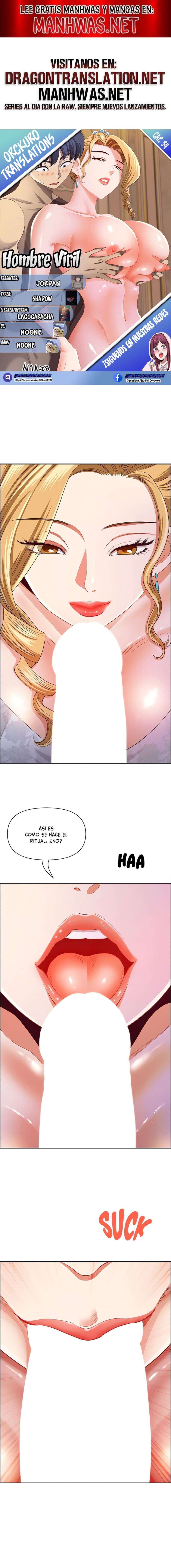 El Hombre Viril Capítulo 34 - Page 1