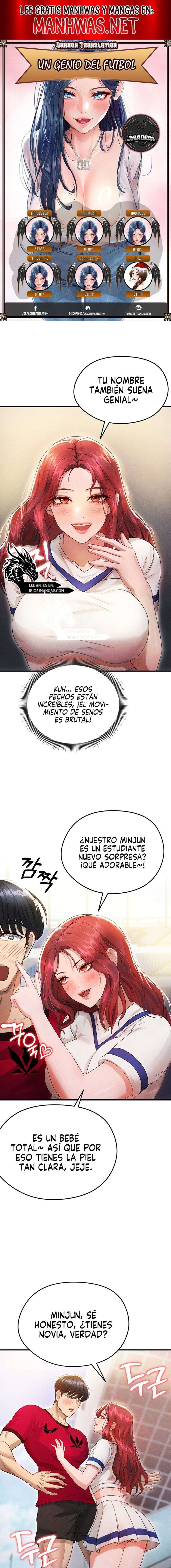 Un genio del futbol Capítulo 4 - Page 1