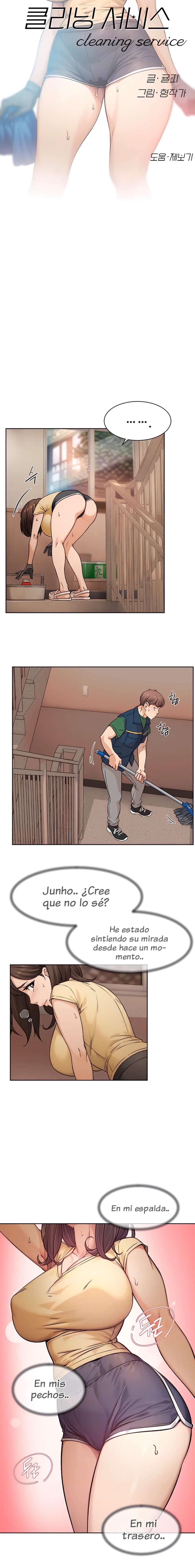 Servicio de limpieza Capítulo 10 - Page 3