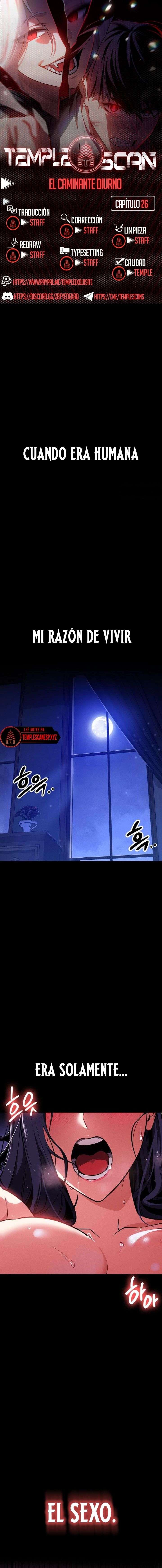 El Caminante Diurno Capítulo 26 - Page 1