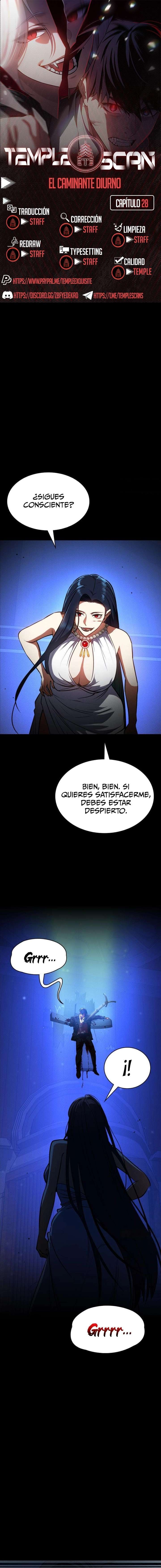 El Caminante Diurno Capítulo 28 - Page 1