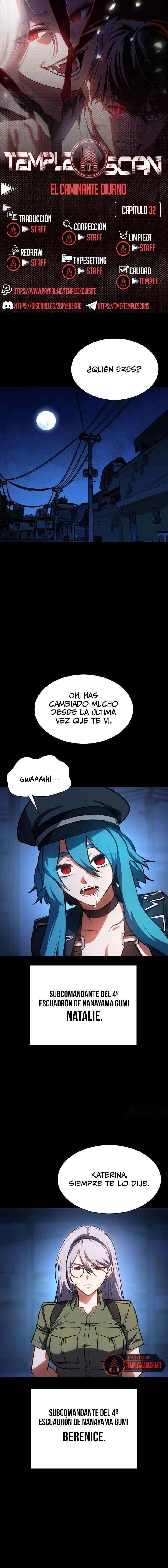 El Caminante Diurno Capítulo 32 - Page 1