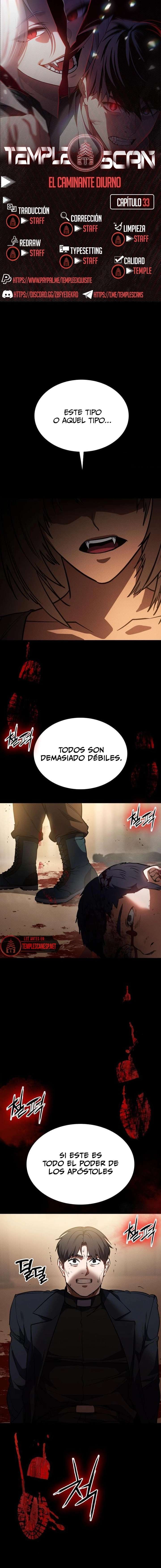 El Caminante Diurno Capítulo 33 - Page 1