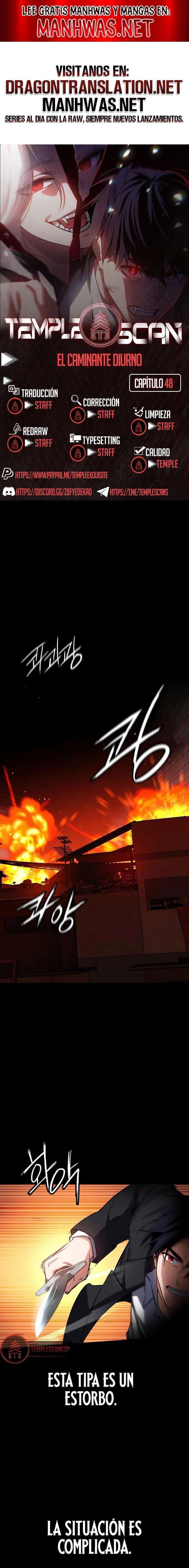 El Caminante Diurno Capítulo 48 - Page 1