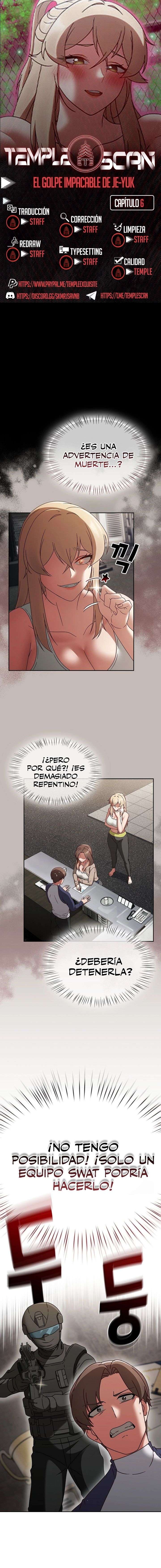 El Golpe Implacable De Je-Yuk Capítulo 6 - Page 1