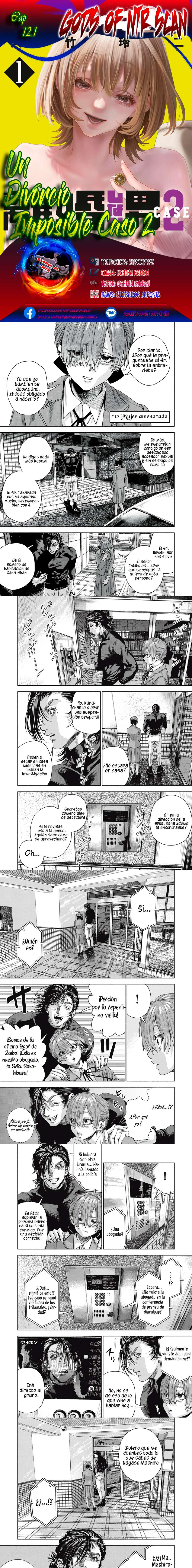 UN DIVORCIO IMPOSIBLE CASO 2 Capítulo 12.1 - Page 1