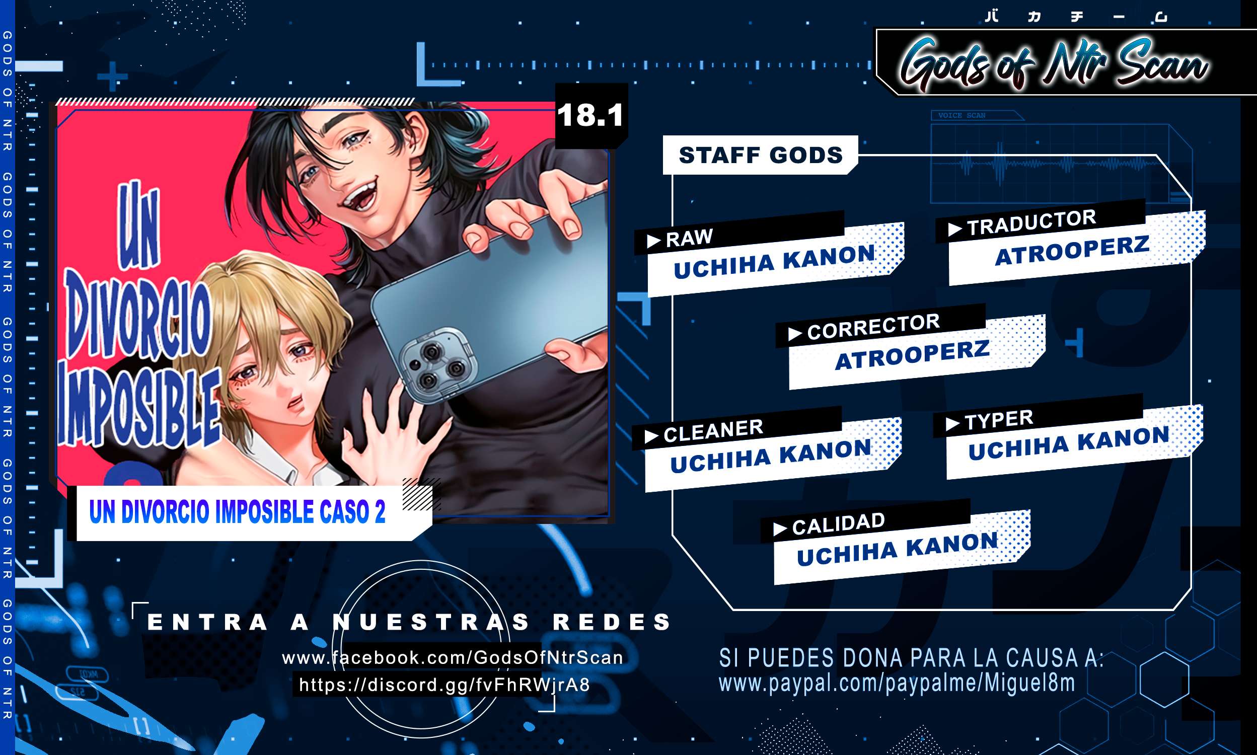 UN DIVORCIO IMPOSIBLE CASO 2 Capítulo 18.1 - Page 1