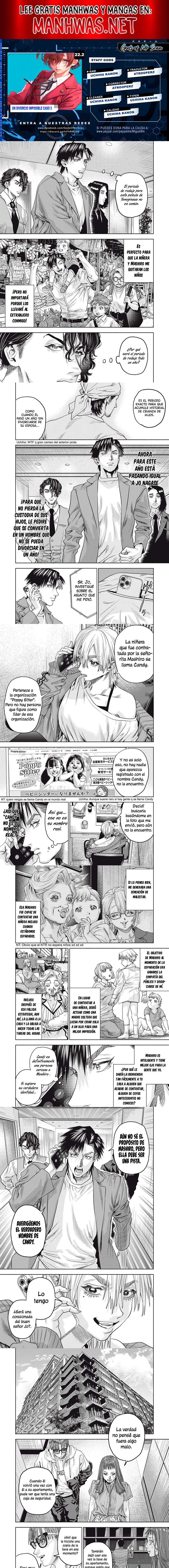 UN DIVORCIO IMPOSIBLE CASO 2 Capítulo 22.2 - Page 1