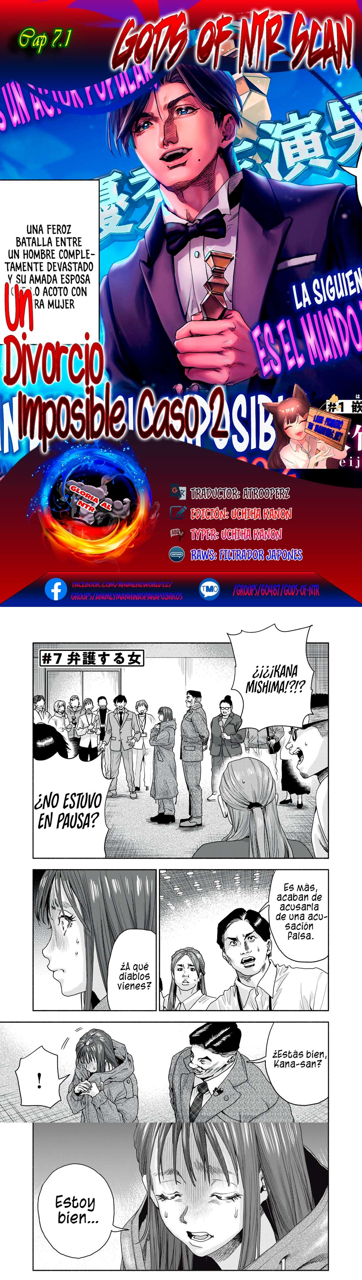 UN DIVORCIO IMPOSIBLE CASO 2 Capítulo 7.1 - Page 1