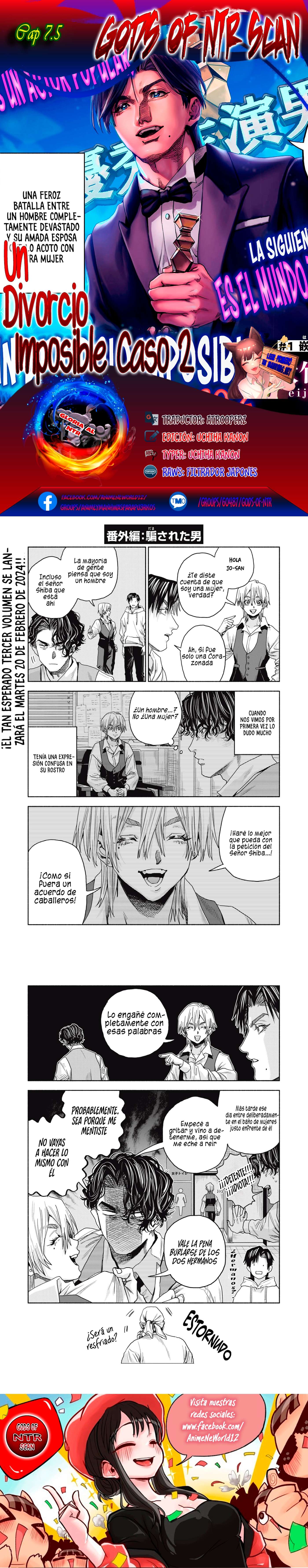 UN DIVORCIO IMPOSIBLE CASO 2 Capítulo 7.3 - Page 1