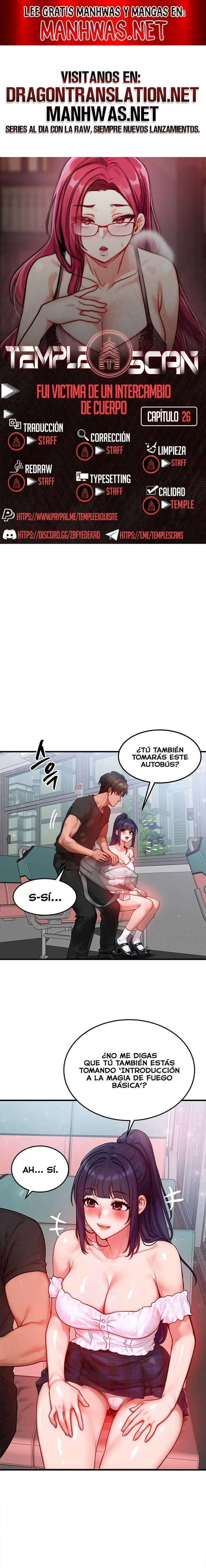 Intercambio de cuerpos Capítulo 26 - Page 1