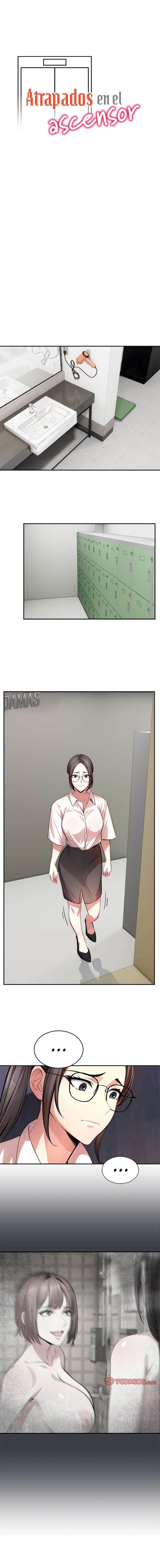 Un chico y una chica atrapados en un ascensor Capítulo 10 - Page 1