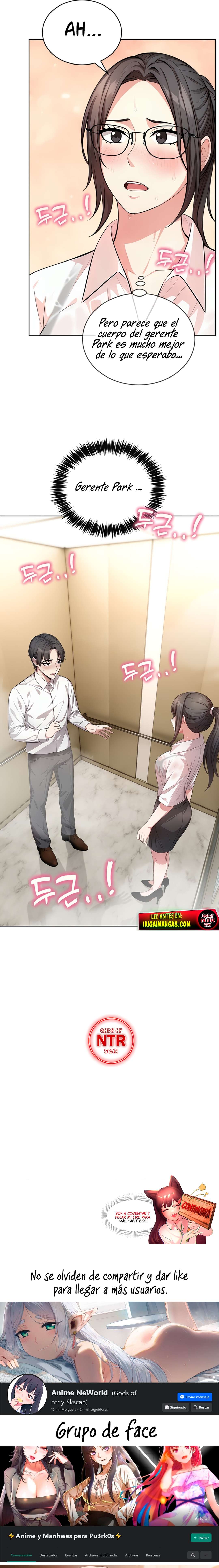 Un chico y una chica atrapados en un ascensor Capítulo 2 - Page 23