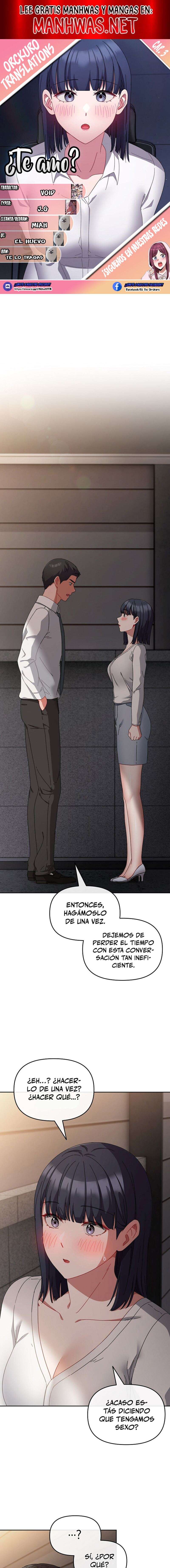 ¿Te amo? Capítulo 3 - Page 1