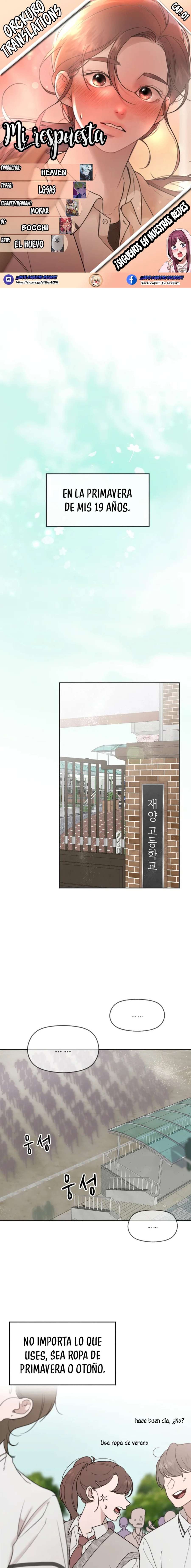 Mi Respuesta Capítulo 1 - Page 1
