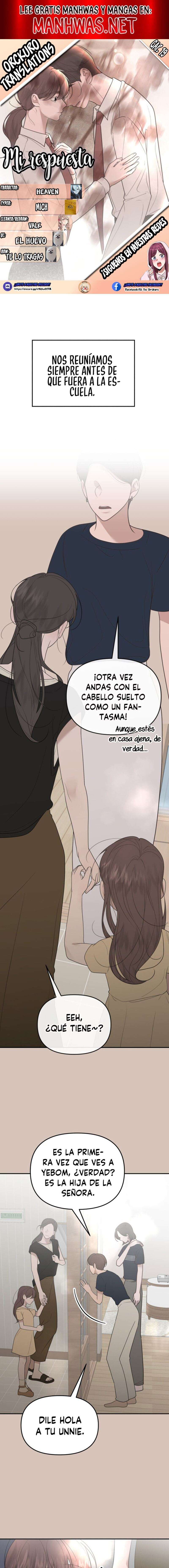 Mi Respuesta Capítulo 19 - Page 1