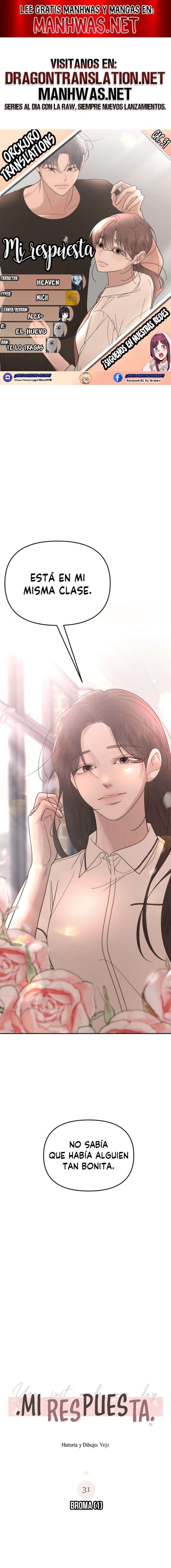 Mi Respuesta Capítulo 31 - Page 1
