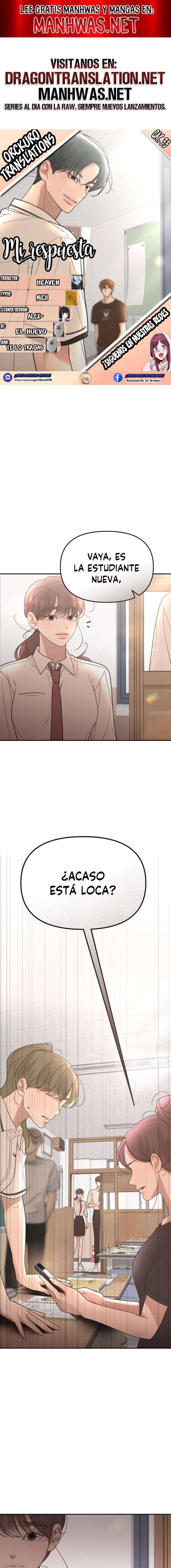 Mi Respuesta Capítulo 33 - Page 1