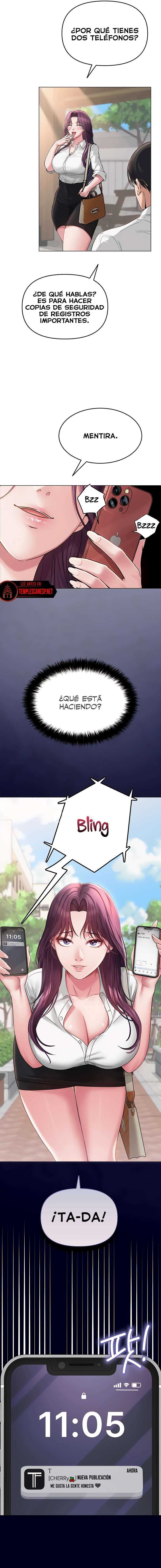 El DM Del Profesor: Un Secreto En Línea Capítulo 3 - Page 13