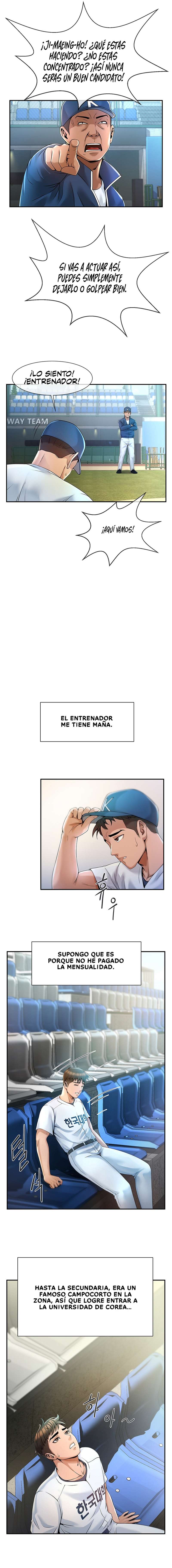 El bateador tramposo quien se come a todas Capítulo 1 - Page 9