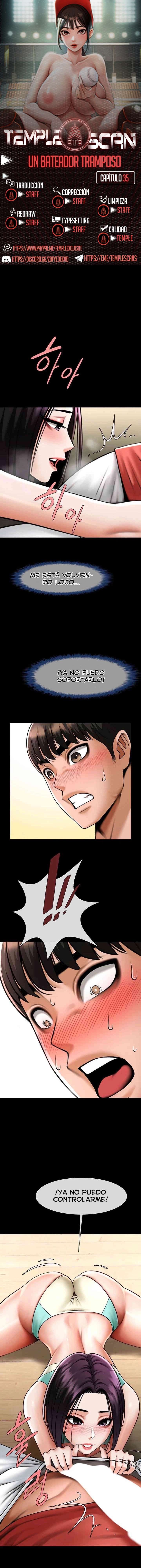 El bateador tramposo quien se come a todas Capítulo 35 - Page 1
