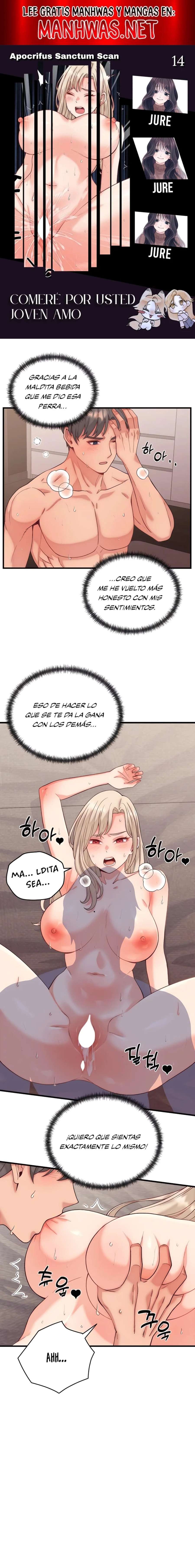 Comeré por usted, joven amo Capítulo 14 - Page 1