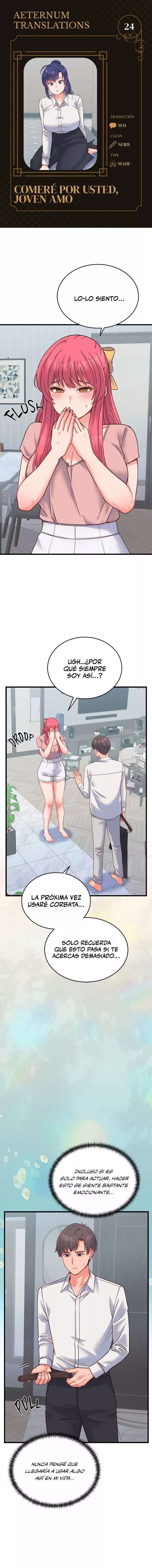 Comeré por usted, joven amo Capítulo 24 - Page 1