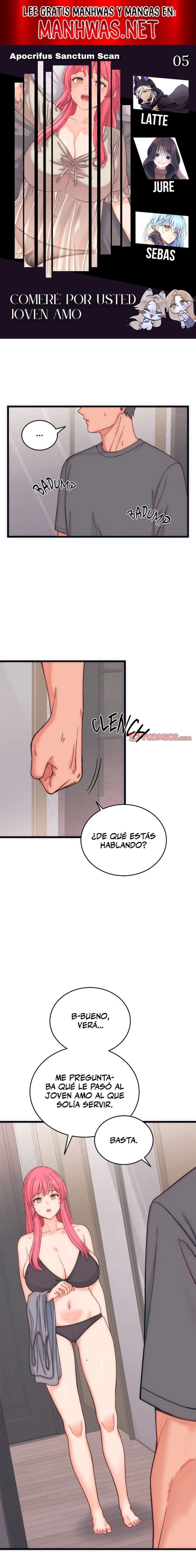 Comeré por usted, joven amo Capítulo 5 - Page 1