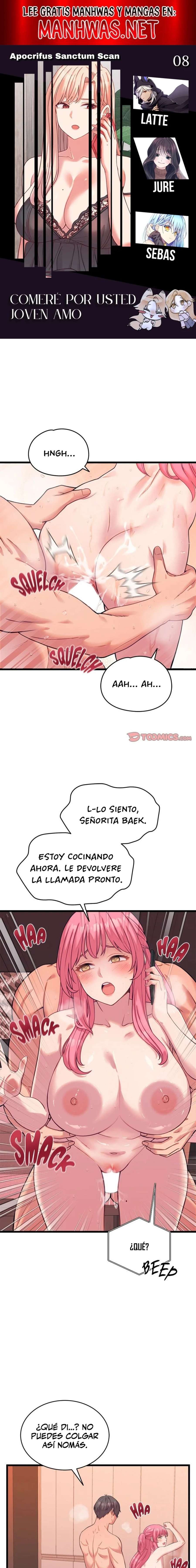 Comeré por usted, joven amo Capítulo 8 - Page 1