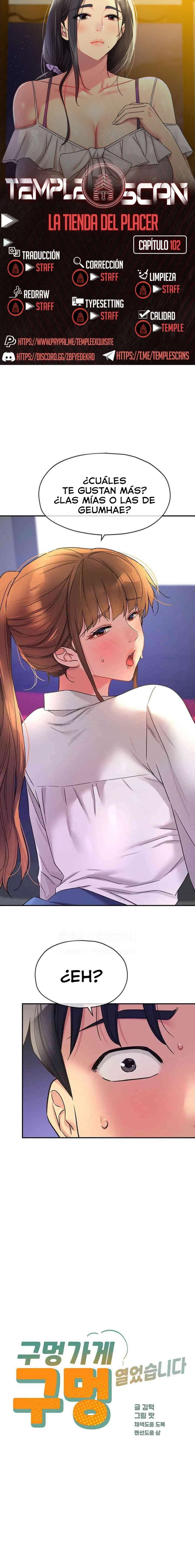 La Tienda del Placer Capítulo 102 - Page 1