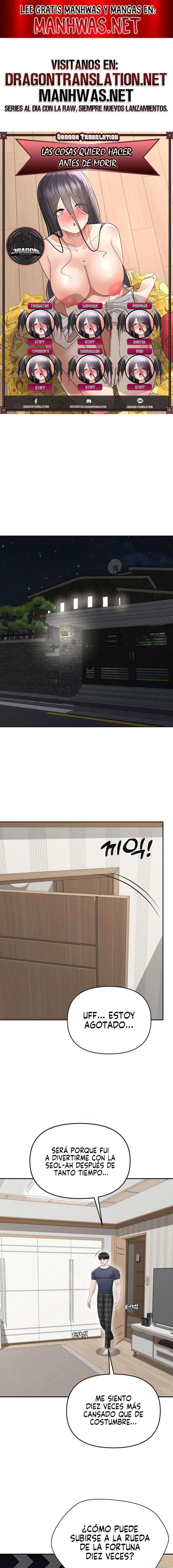 Las cosas quiero hacer antes de morir Capítulo 37 - Page 1