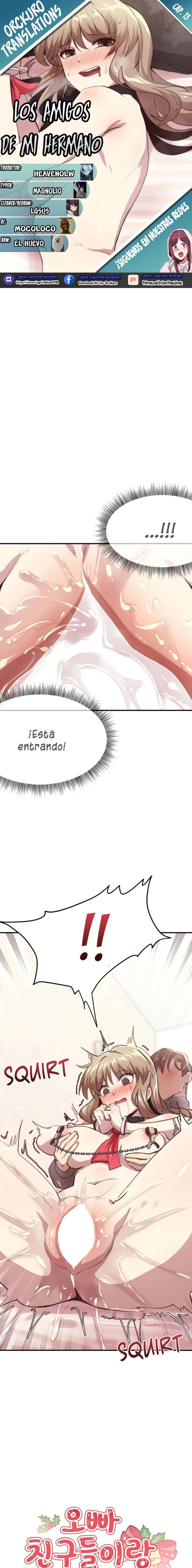 Los Amigos de mi Hermano Capítulo 13 - Page 1