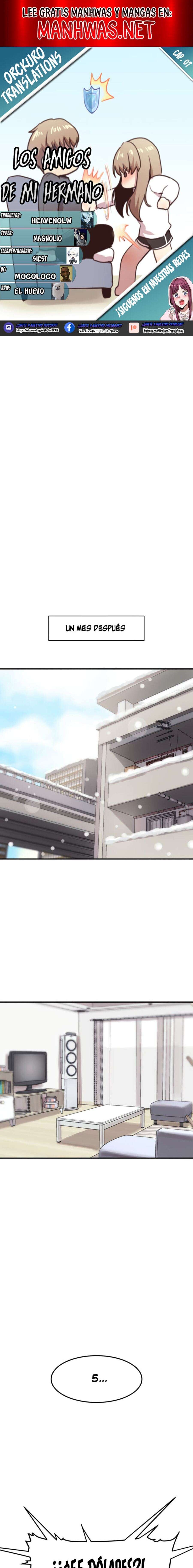 Los Amigos de mi Hermano Capítulo 7 - Page 1
