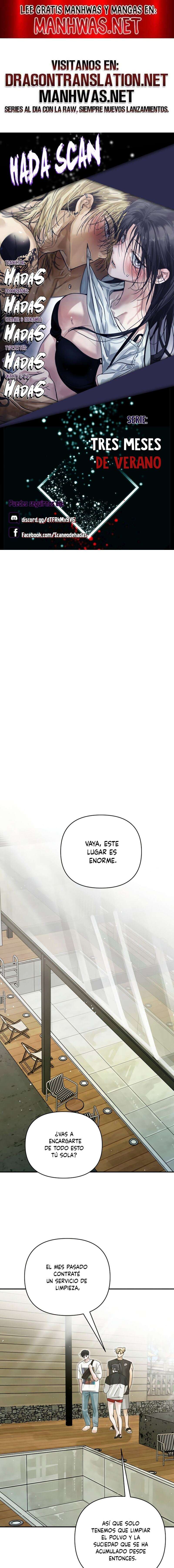 En Tres Meses De Verano Capítulo 12 - Page 1