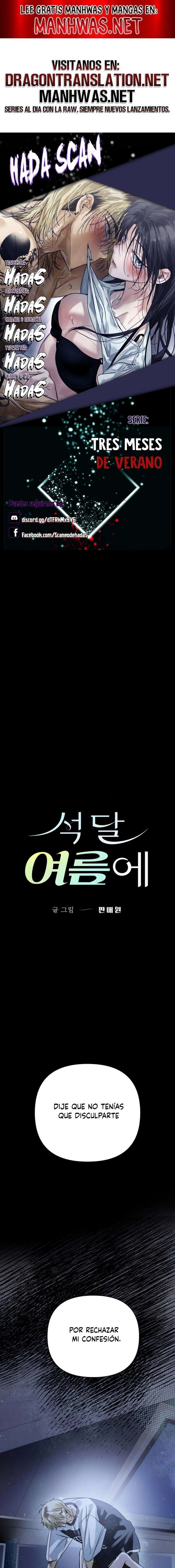 En Tres Meses De Verano Capítulo 17 - Page 1